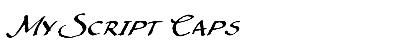 My Script Caps